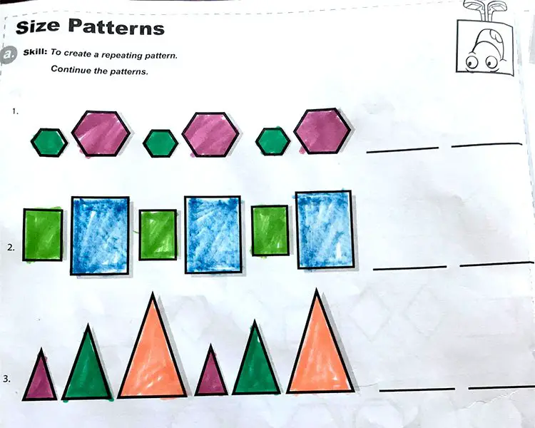 patterns in kindergarten|momsequation.com