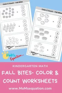 counting worksheets |momsequation.com