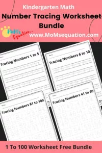 Tracing numbers worksheets |momsequation.com