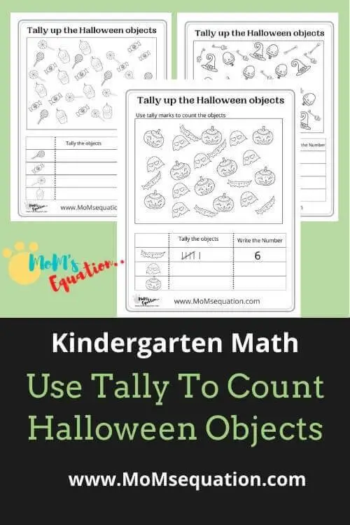 free tally marks worksheets 1 10 halloween fun mom sequation