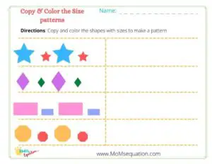 pattern worksheets | momsequation.com