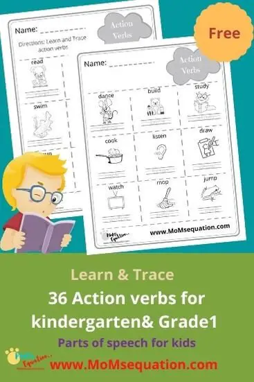 Action verbs|momsequation.com