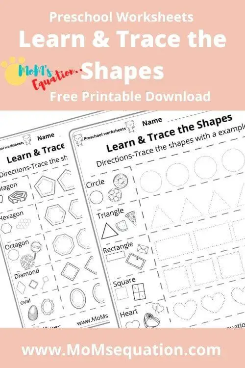 Tracing Shapes | momsequation.com