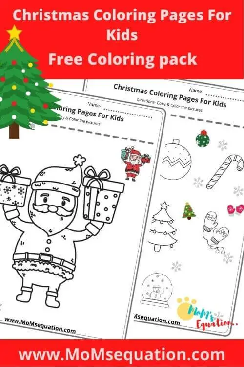Christmas coloring pages |momsequation.com