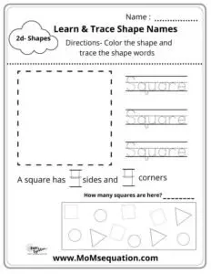 shapes for kids | momsequation.com