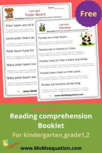 Reading comprehension worksheets | momsequation.com