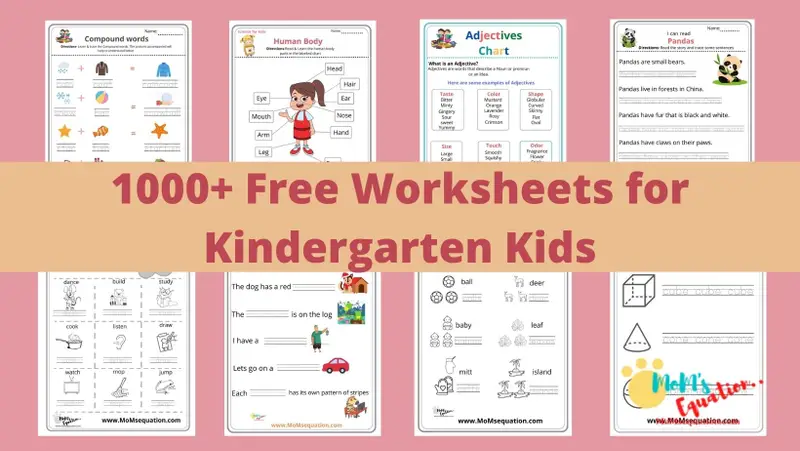 kindergarten worksheets free