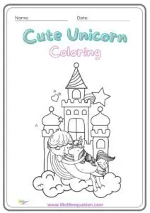 Unicorn coloring pages |momsequation.com