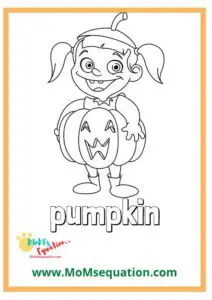 Halloween Coloring Pages|www.MomMsequation.com