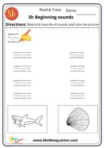 Read and trace Sh digraphs|www.MoMsequation.com