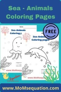 sea animals coloring pages