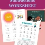 Live double digit subtraction worksheets|www.MoMsequation.com